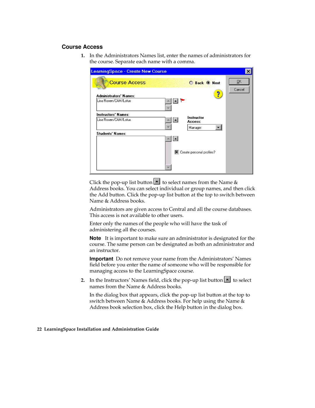 IBM Partner Pavilion 2.5 manual Course Access 