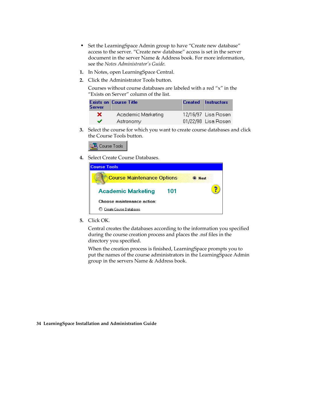 IBM Partner Pavilion 2.5 manual LearningSpace Installation and Administration Guide 