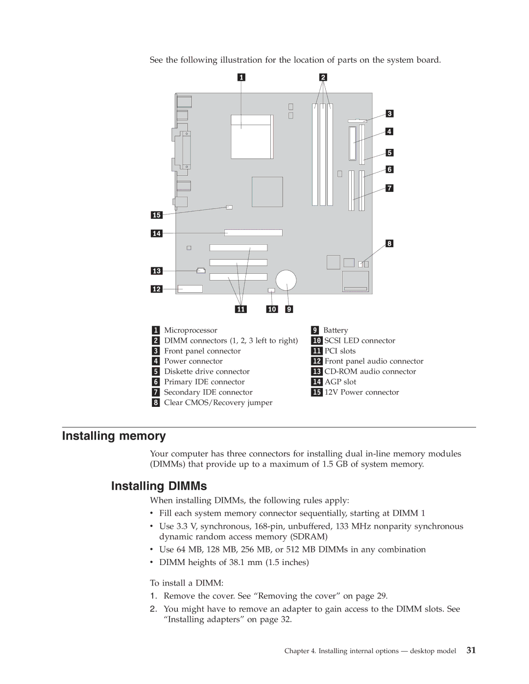 IBM Partner Pavilion 6825, 6343, 6793, 6349, 6791, 6790, 6792, 6795, 6350, 2292, 6794 Installing internal options desktop model 