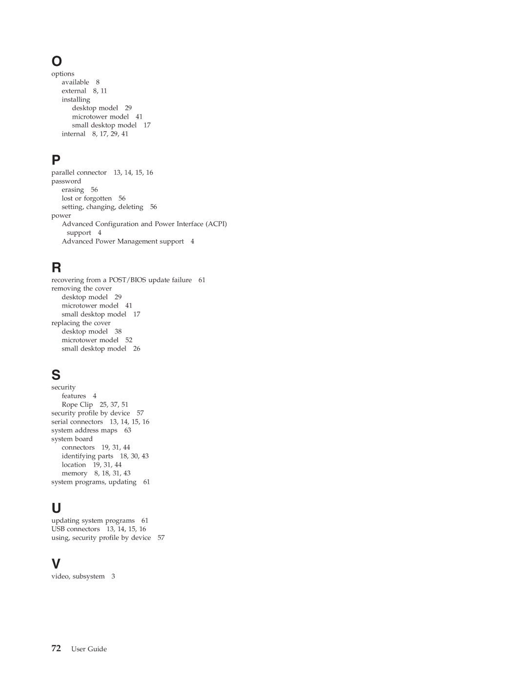 IBM Partner Pavilion 6343, 6793, 6349, 6791, 6790, 6792, 6795, 6825, 6350, 2292, 6794, 6823 manual Location 19, 31 Memory 