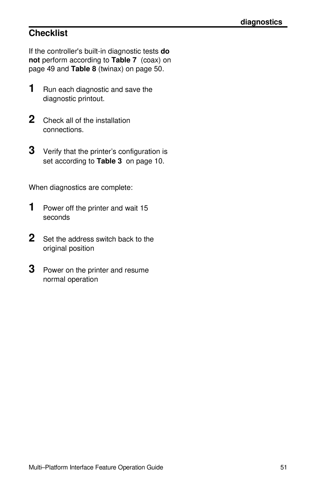 IBM Partner Pavilion 6400 manual Checklist 