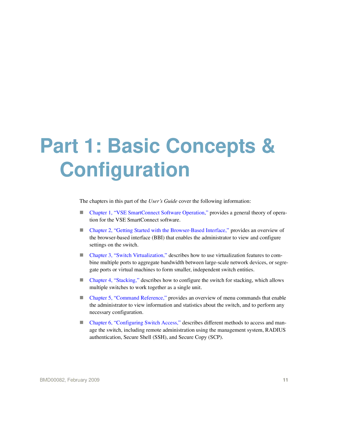 IBM Partner Pavilion BMD00082 manual Part 1 Basic Concepts & Configuration 