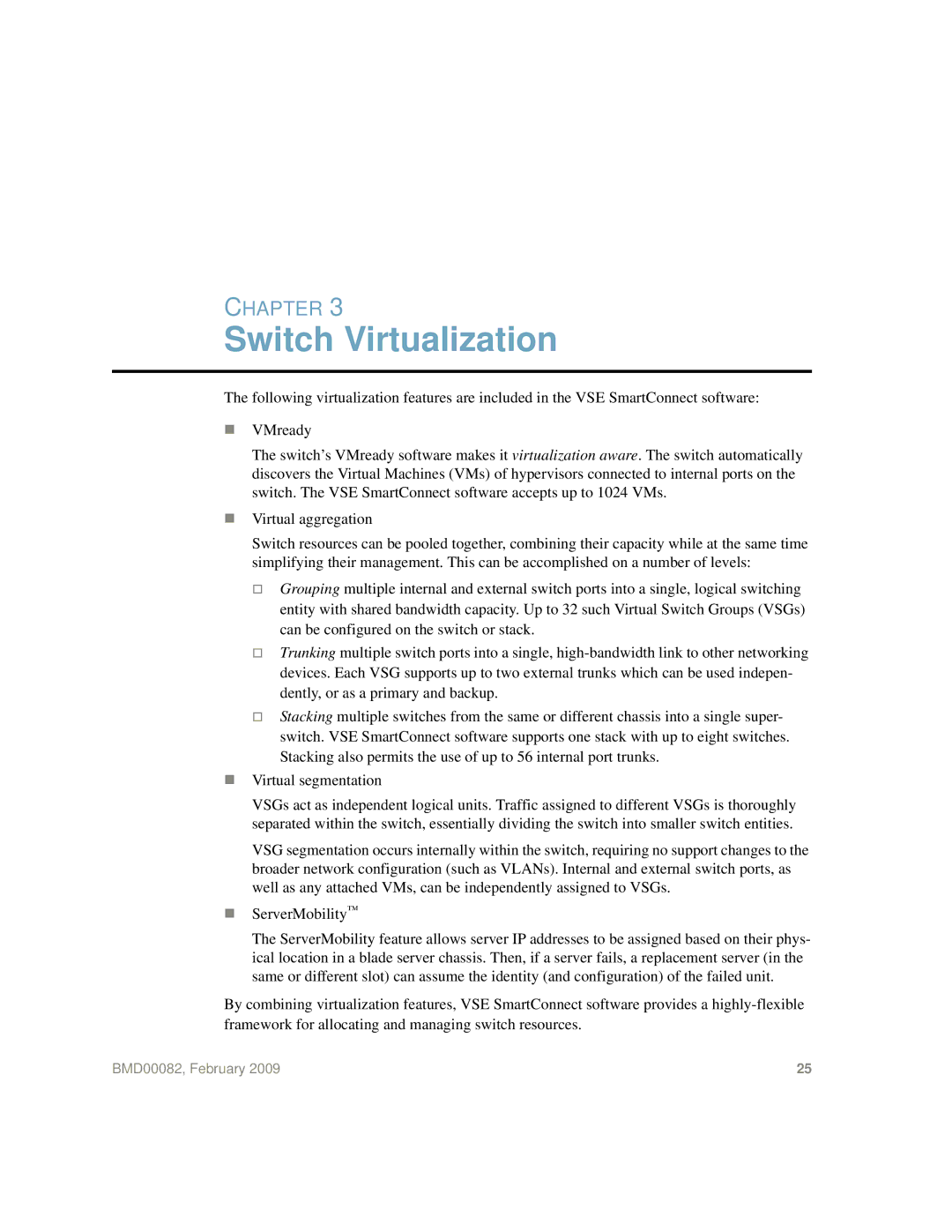 IBM Partner Pavilion BMD00082 manual Switch Virtualization 