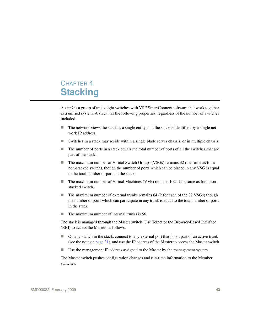 IBM Partner Pavilion BMD00082 manual Stacking 