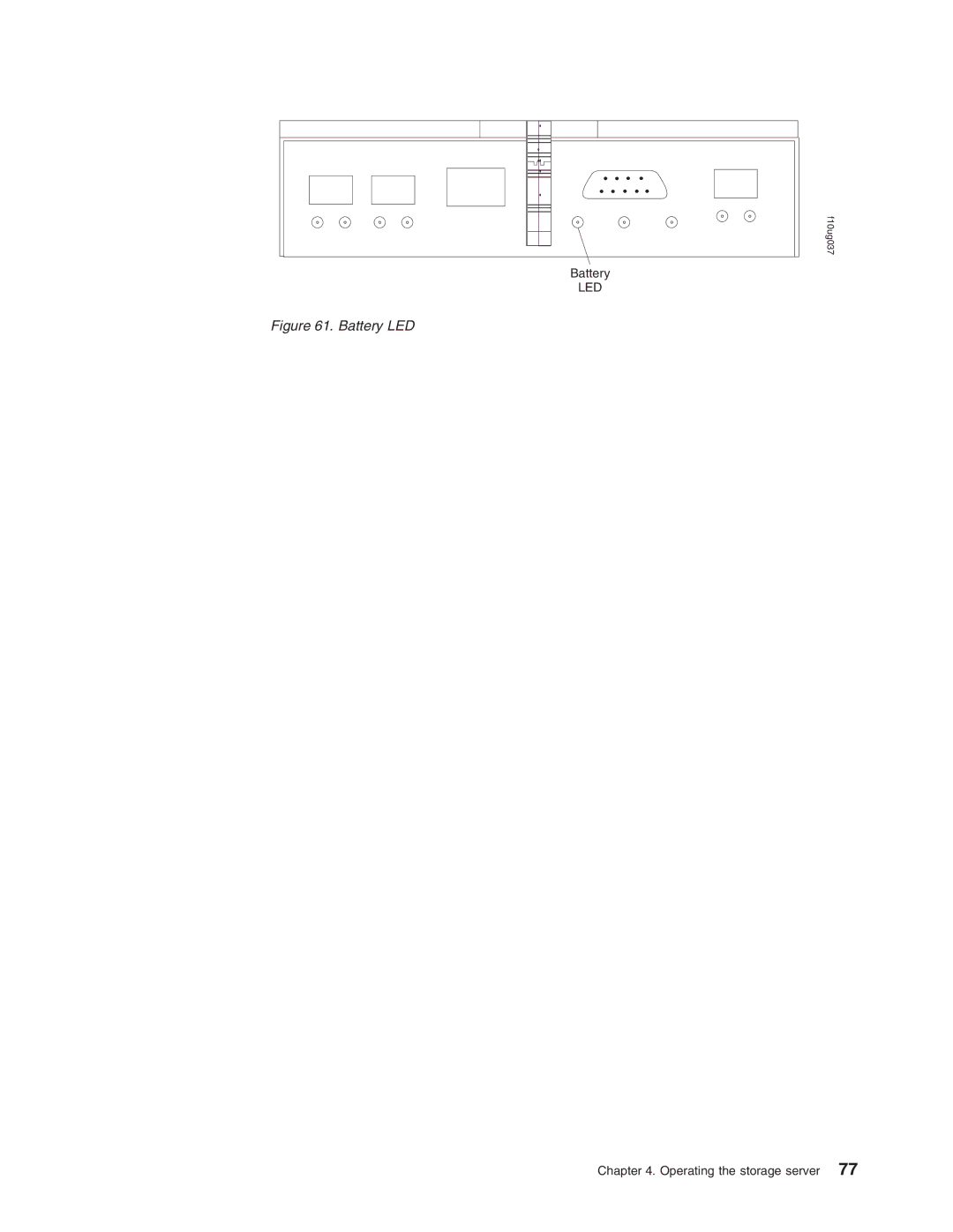 IBM Partner Pavilion DS4100 manual Battery LED 