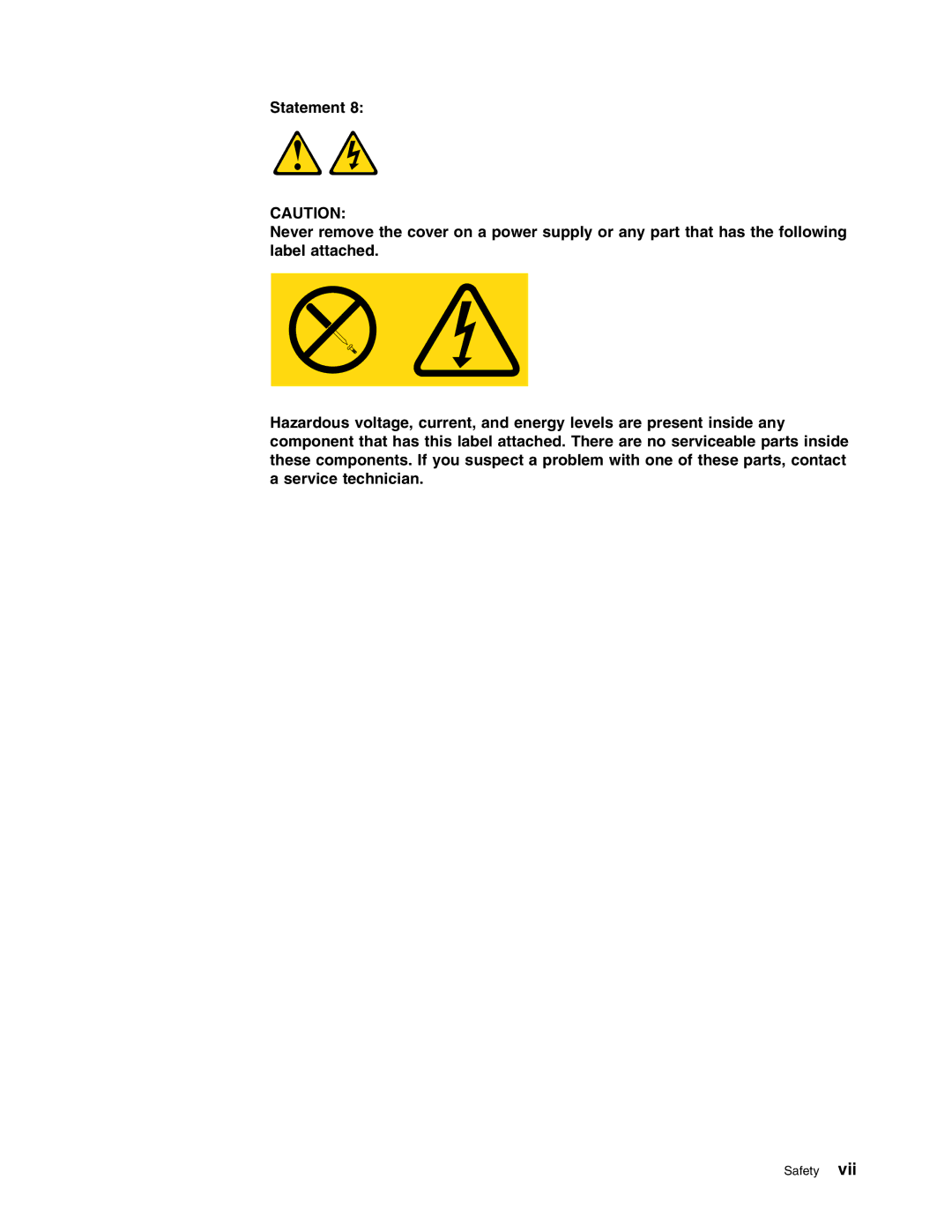 IBM Partner Pavilion DS4100 manual Safety 