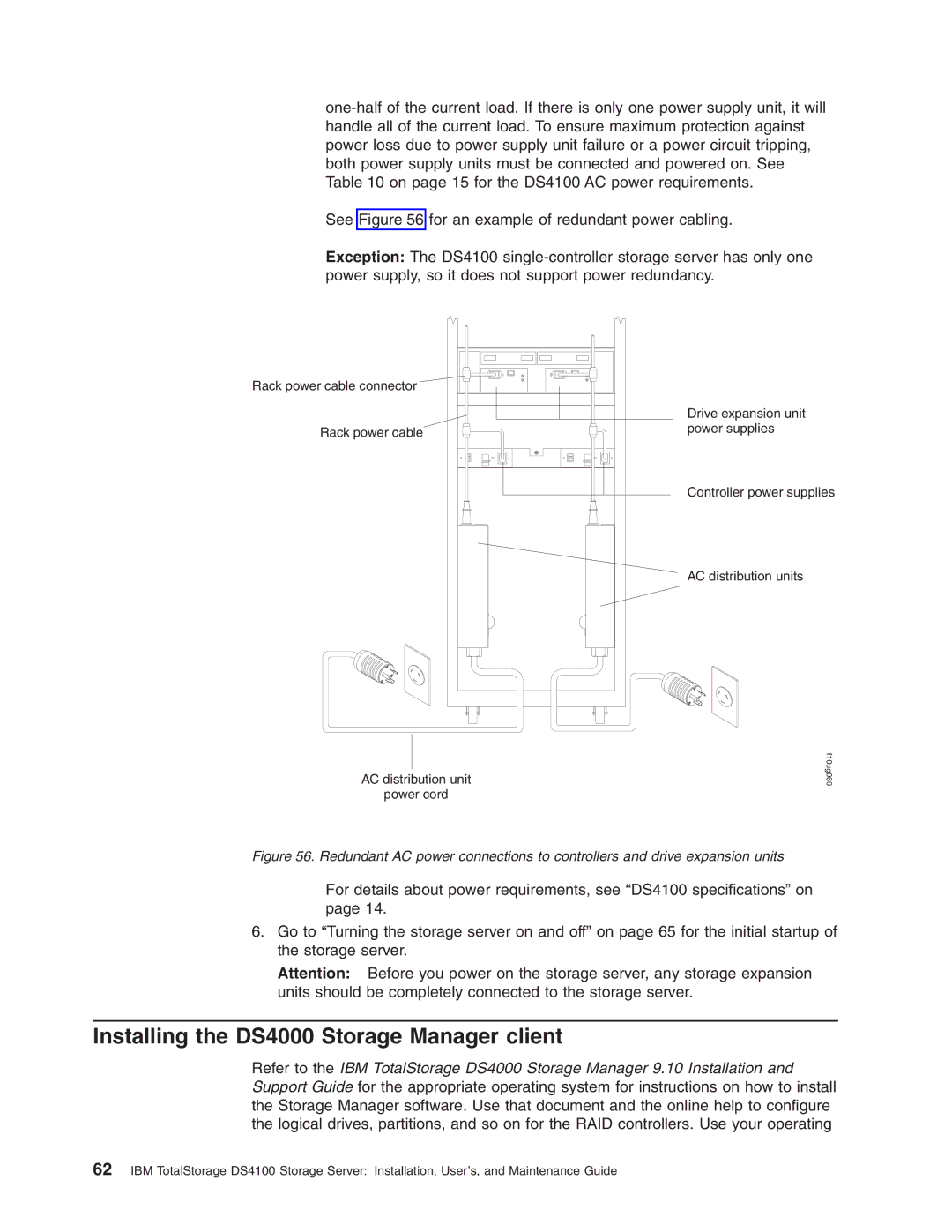 IBM Partner Pavilion DS4100 manual Installing the DS4000 Storage Manager client 