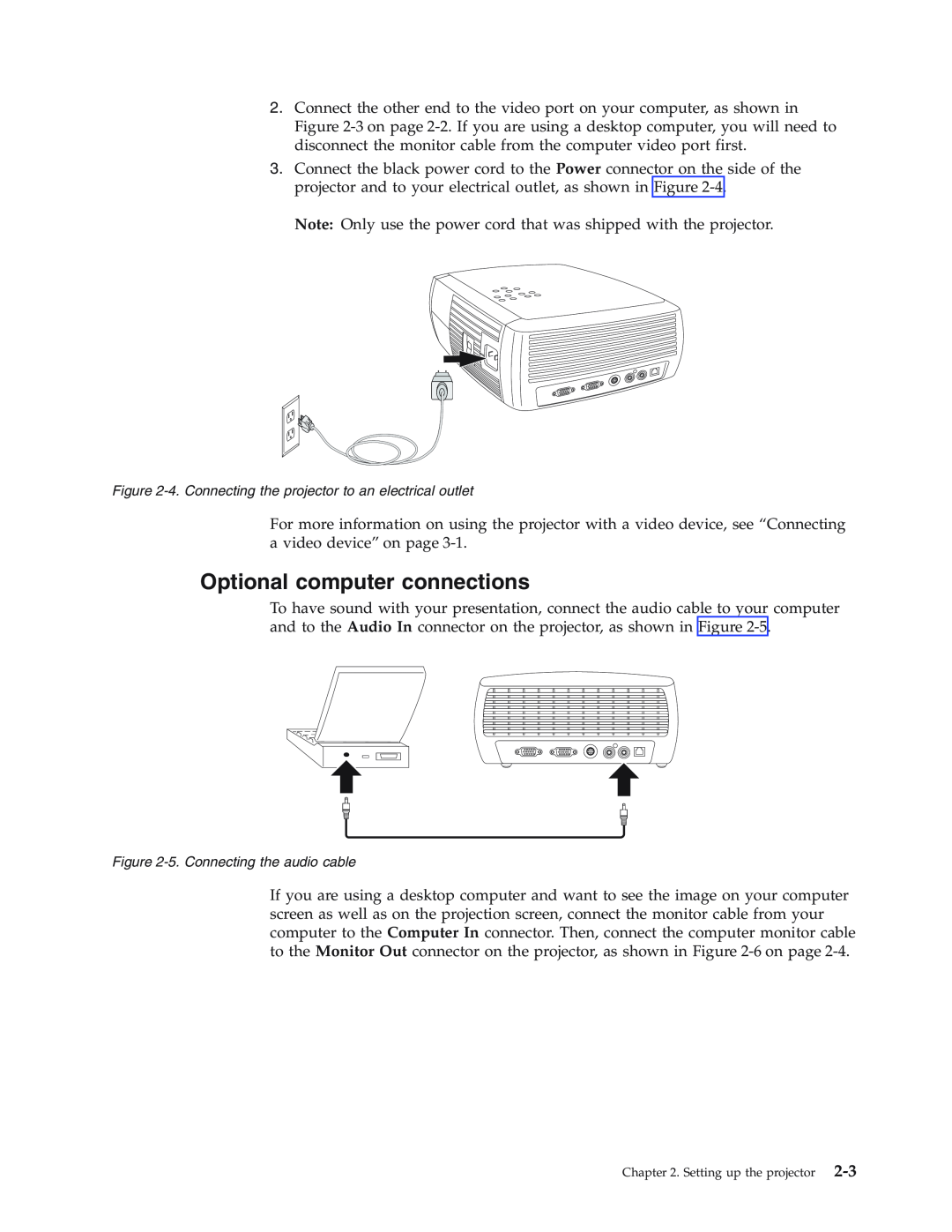 IBM Partner Pavilion iLV300 manual Optional computer connections 