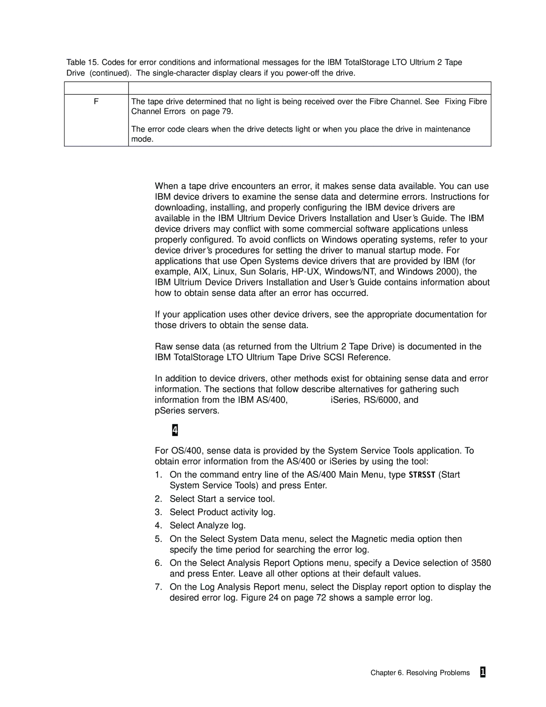 IBM Partner Pavilion T400F manual Using Sense Data 