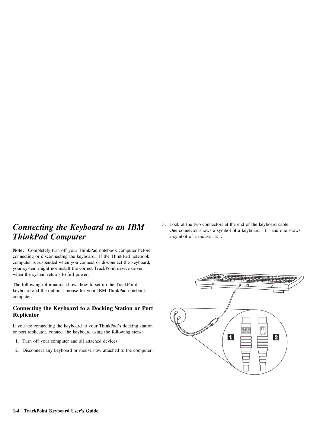 IBM Partner Pavilion TrackPoint manual Port, Replicator 