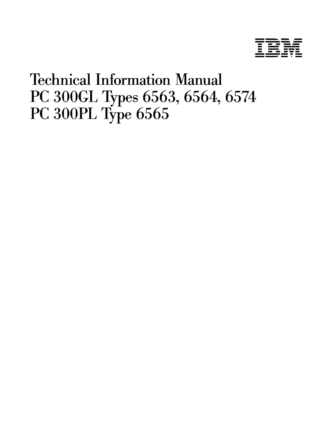 IBM PC 300GL manual hcchM mlmiM mlni hcc mlml 