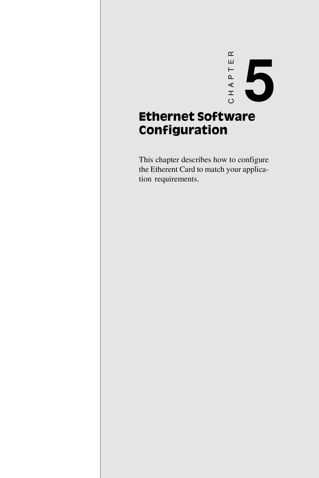 IBM PCM-5896 manual Ethernet Software Configuration 