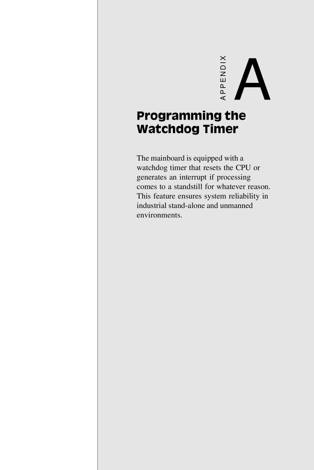 IBM PCM-5896 manual Programming the Watchdog Timer 