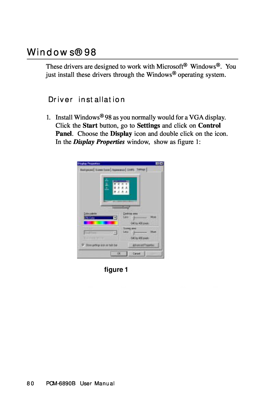 IBM PCM-6890B, All-in-One FC/Socket 370 Celeron manual Windows, Driver installation 
