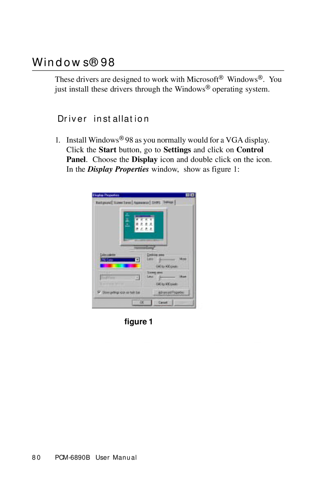 IBM PCM-6890B, All-in-One FC/Socket 370 Celeron manual Windows, Driver installation 