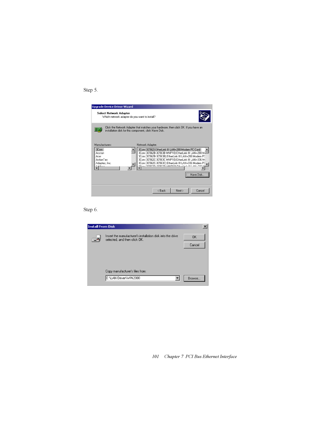 IBM 100/10, PCM-9575 user manual Step 