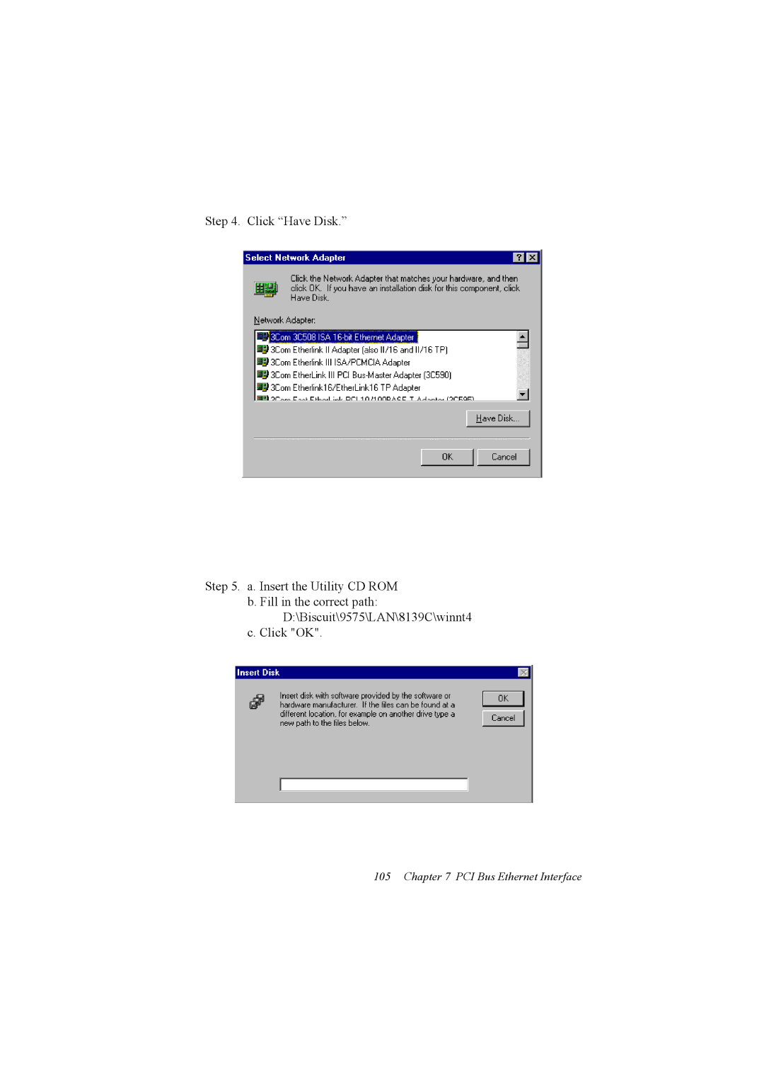 IBM 100/10, PCM-9575 user manual PCI Bus Ethernet Interface 