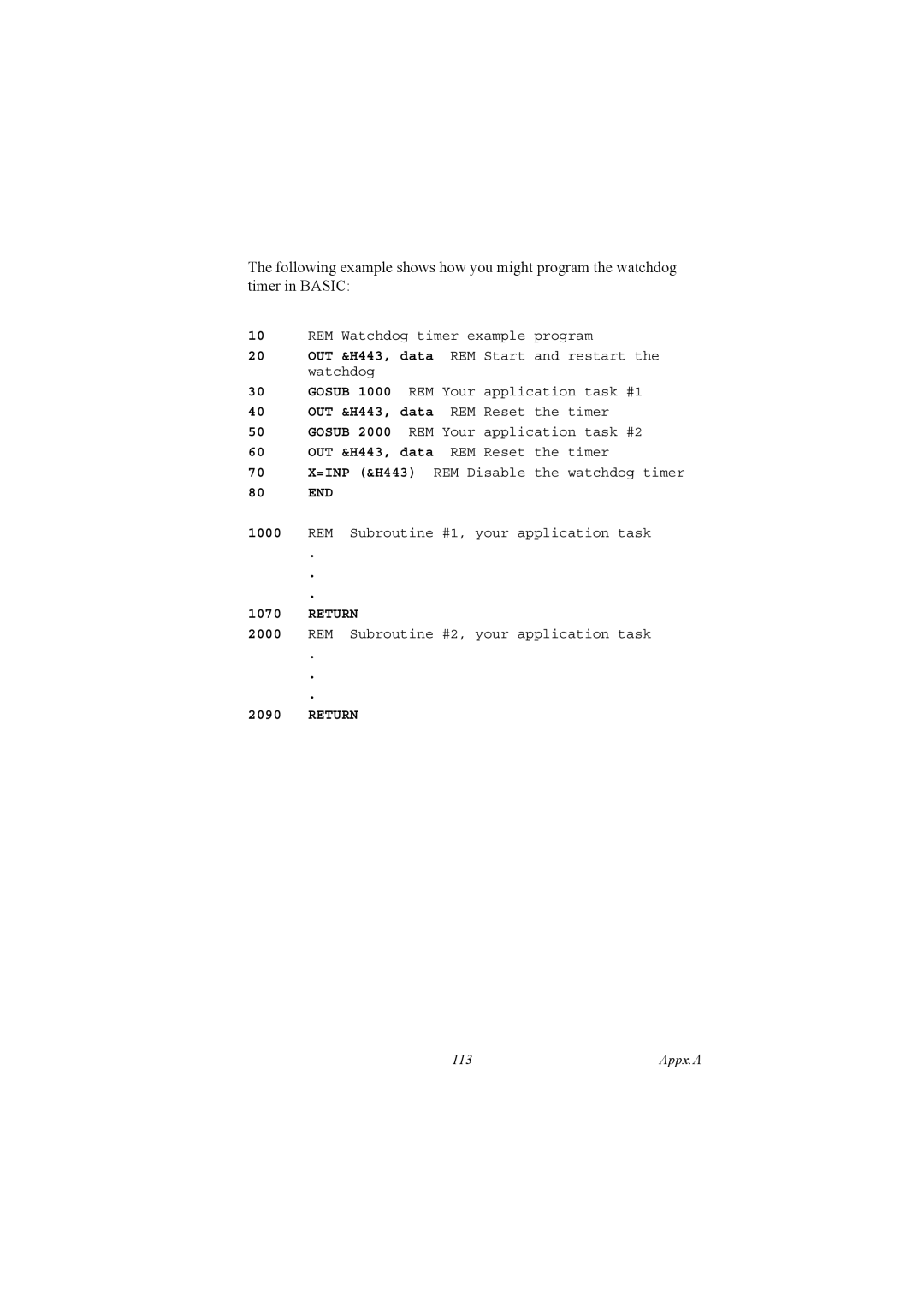 IBM 100/10, PCM-9575 user manual Return 