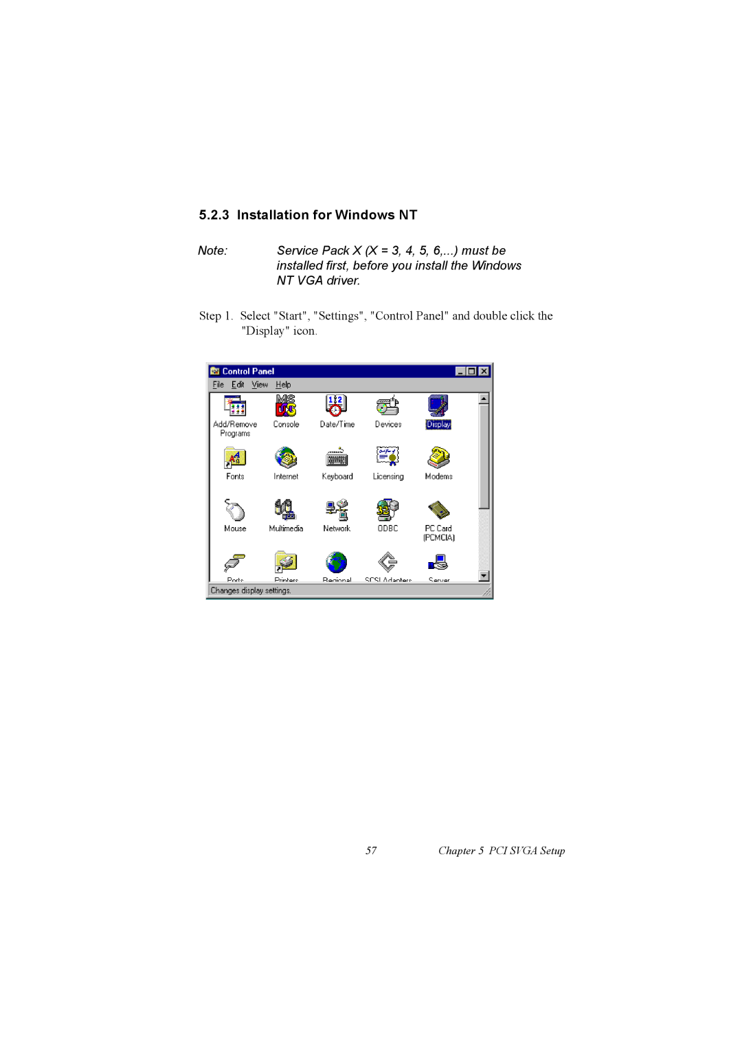 IBM 100/10, PCM-9575 user manual Installation for Windows NT 