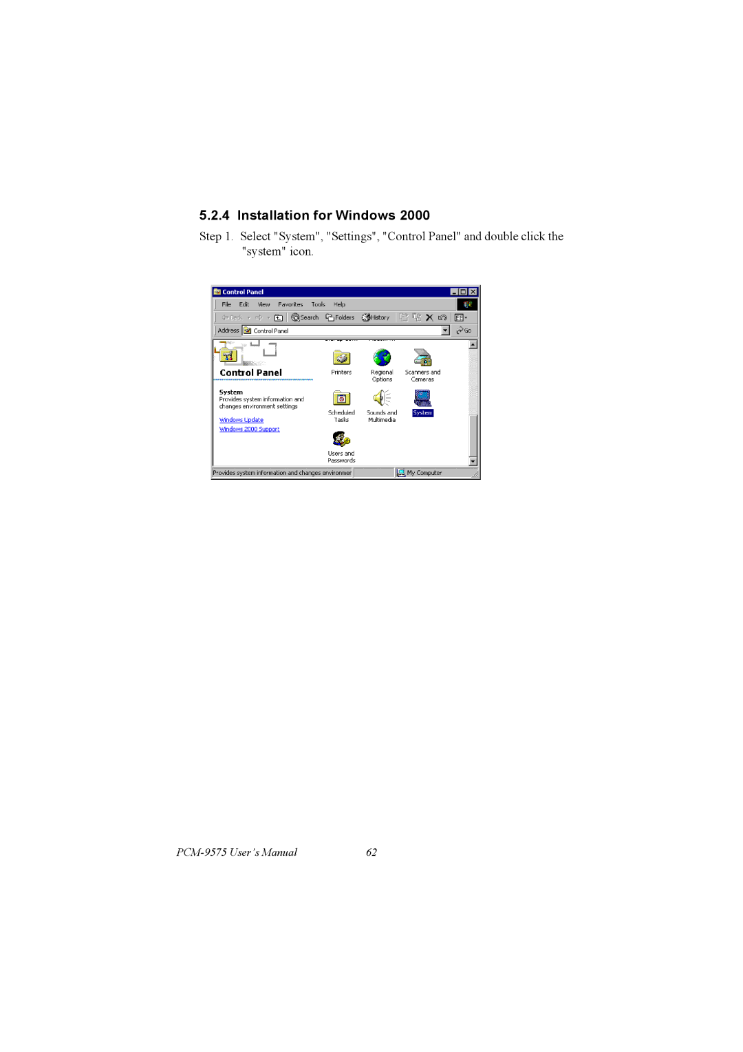 IBM PCM-9575, 100/10 user manual Installation for Windows 