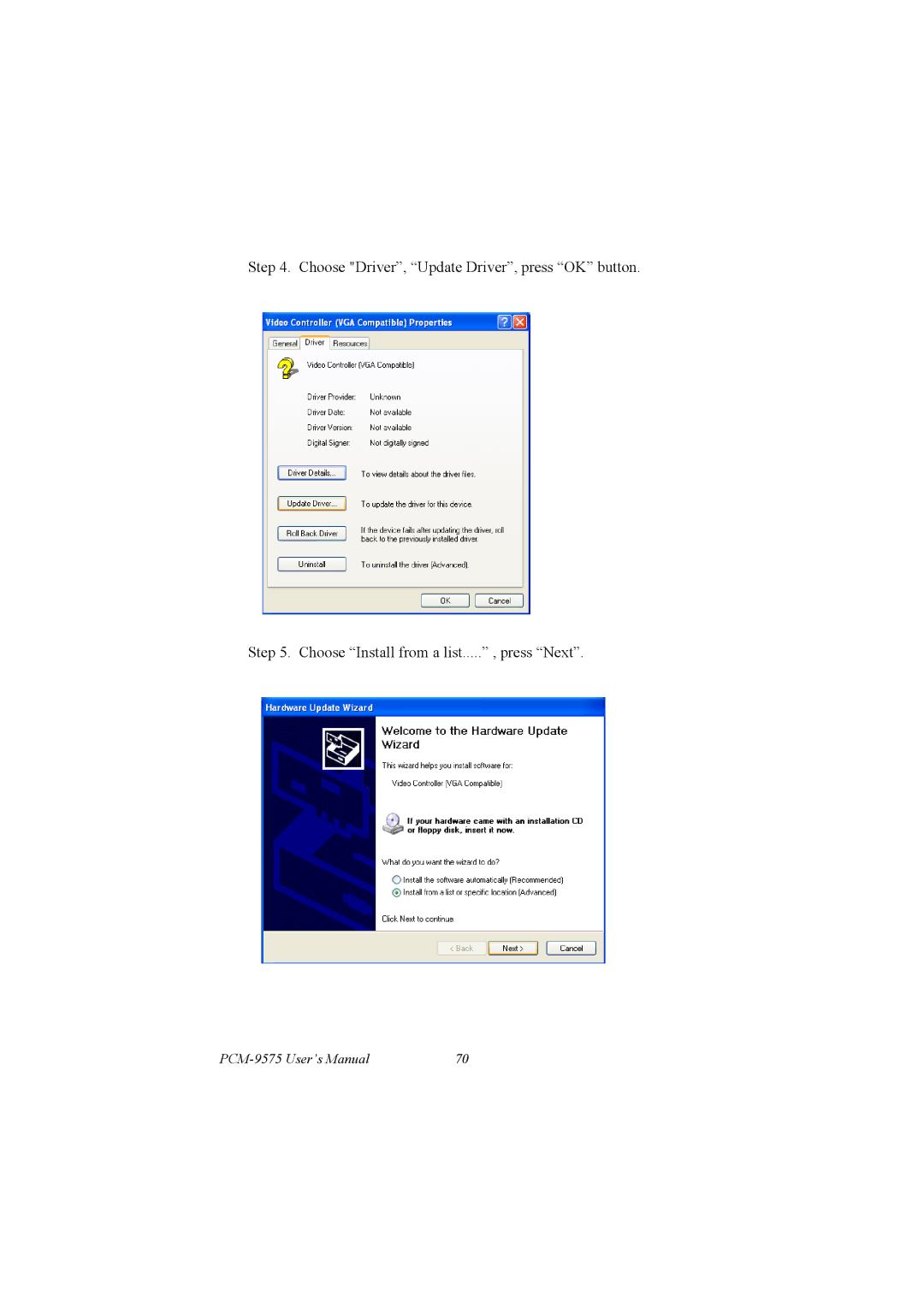 IBM 100/10 user manual PCM-9575 User’s Manual 