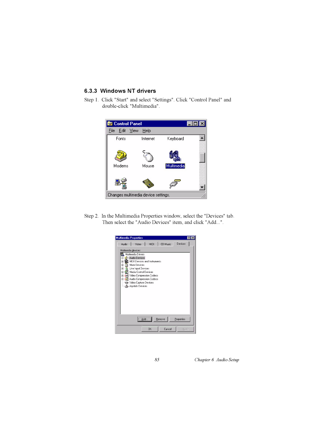 IBM 100/10, PCM-9575 user manual Windows NT drivers 