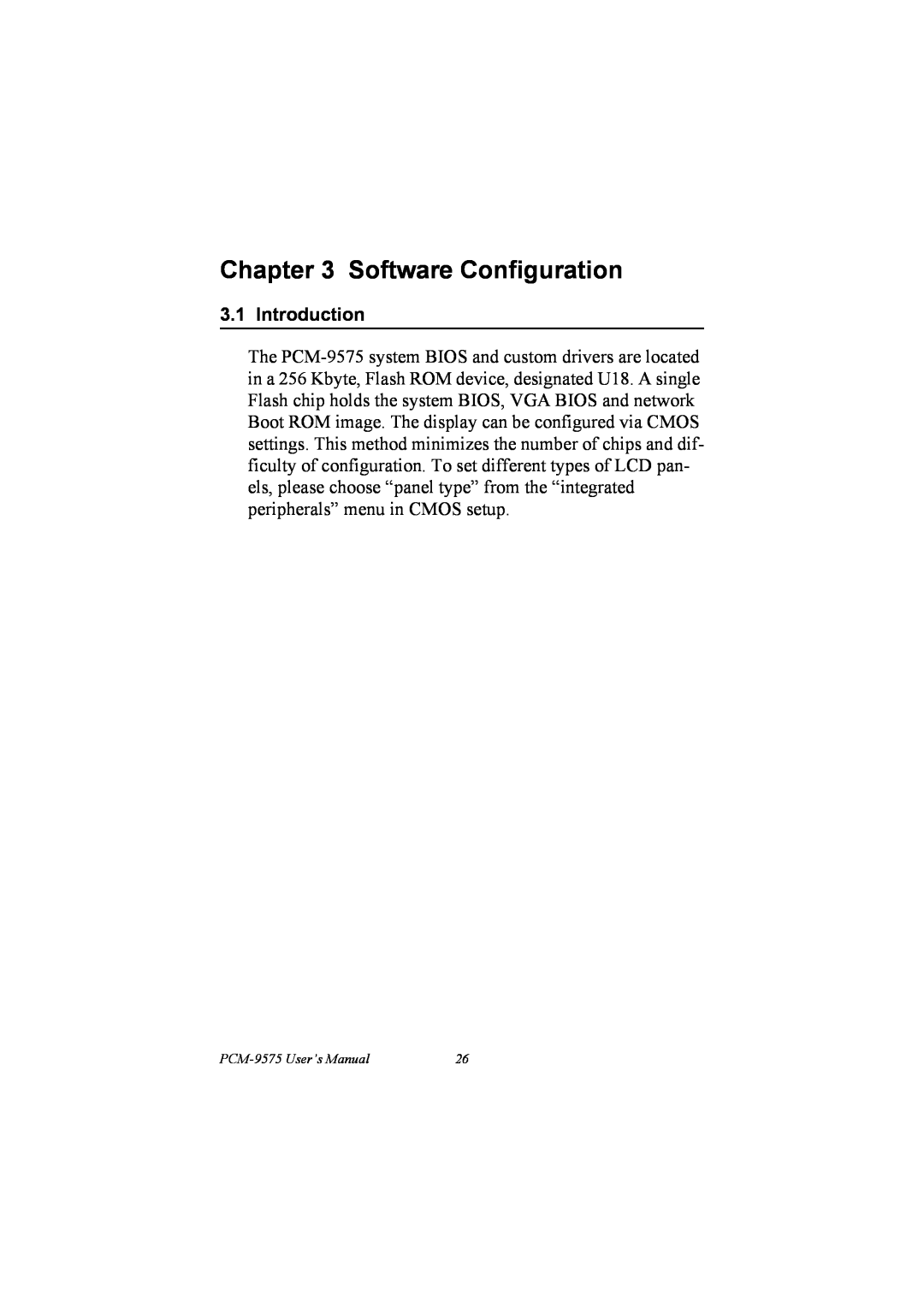 IBM PCM-9575, 100/10 user manual Software Configuration, Introduction 