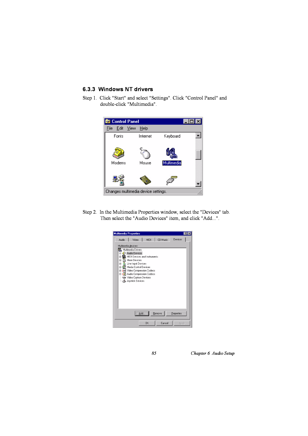 IBM 100/10, PCM-9575 user manual Windows NT drivers 