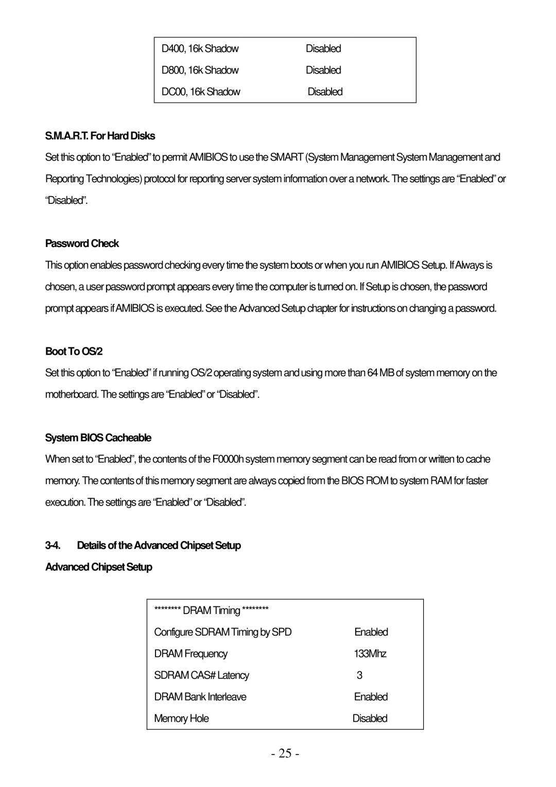 IBM PPC-1510PT user manual A.R.T. For Hard Disks, Password Check, Boot To OS/2, System Bios Cacheable 