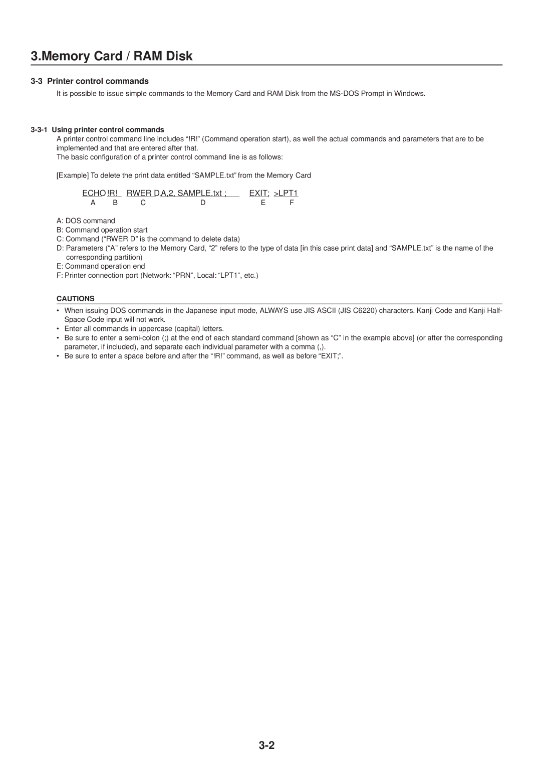 IBM Printing System manual Printer control commands, Using printer control commands 