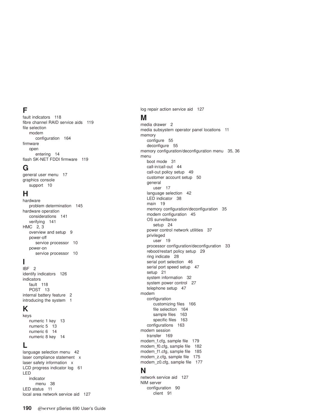 IBM pSeries690 manual Ibf 