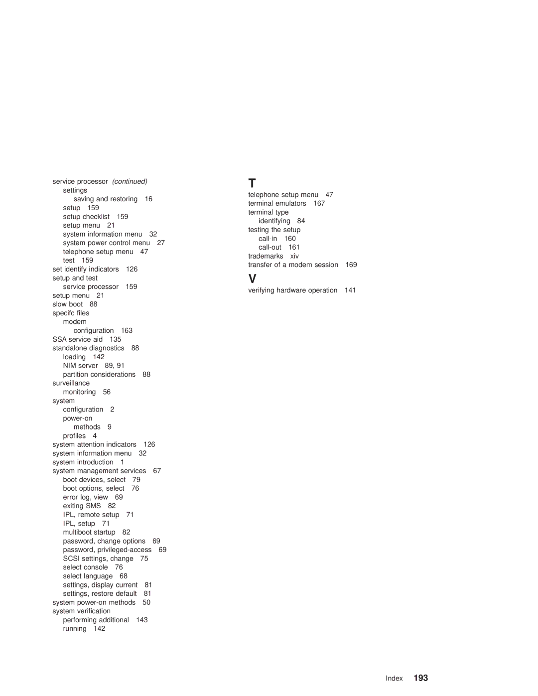 IBM pSeries690 manual Settings 