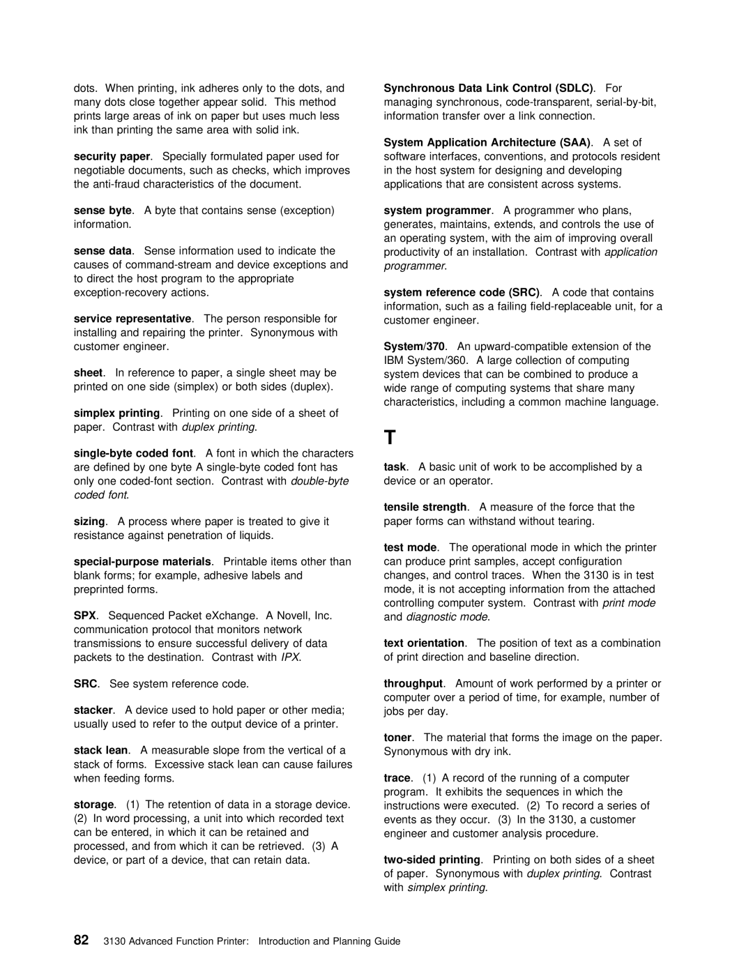 IBM q5-44-3974-04 manual Link, Sense Byte, Sense Data, System/370, Sheet, Test, Materials, Stack, Toner, Trace 