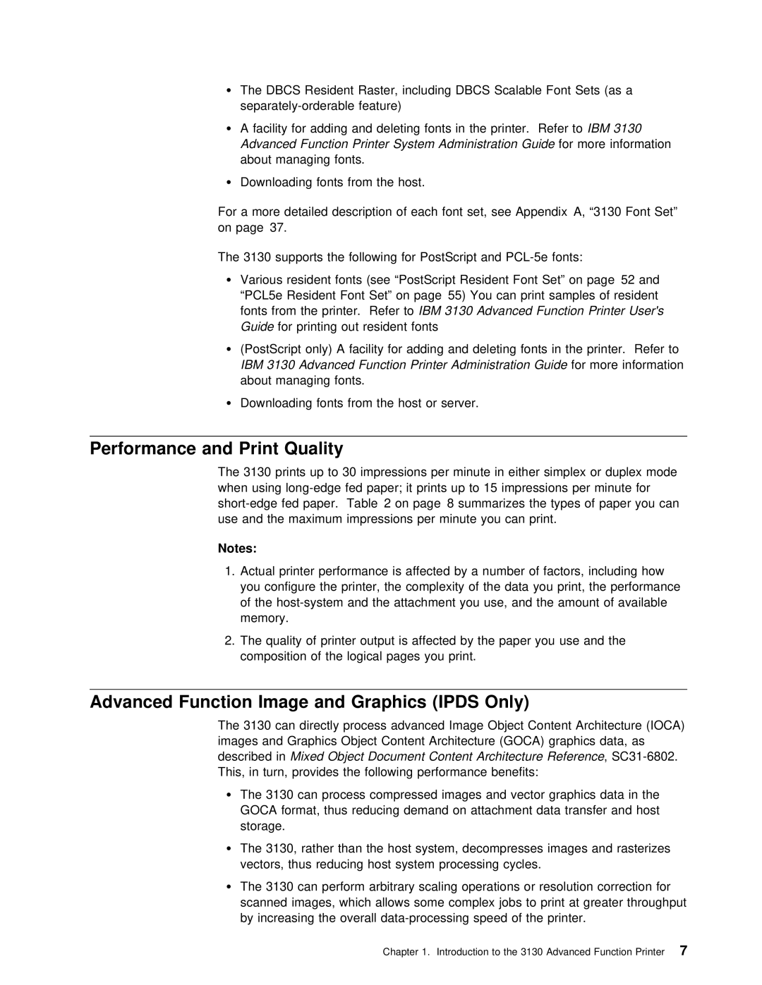 IBM q5-44-3974-04 manual Only, Guide for, Object Document Content Architecture, SC31Reference-6802, Advanced Function Image 