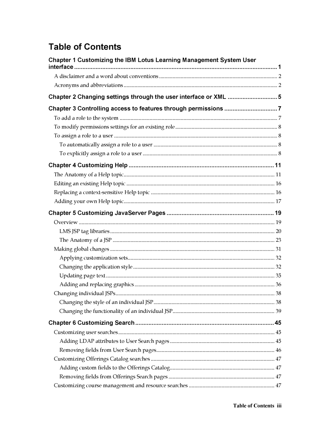 IBM R1 manual Table of Contents 