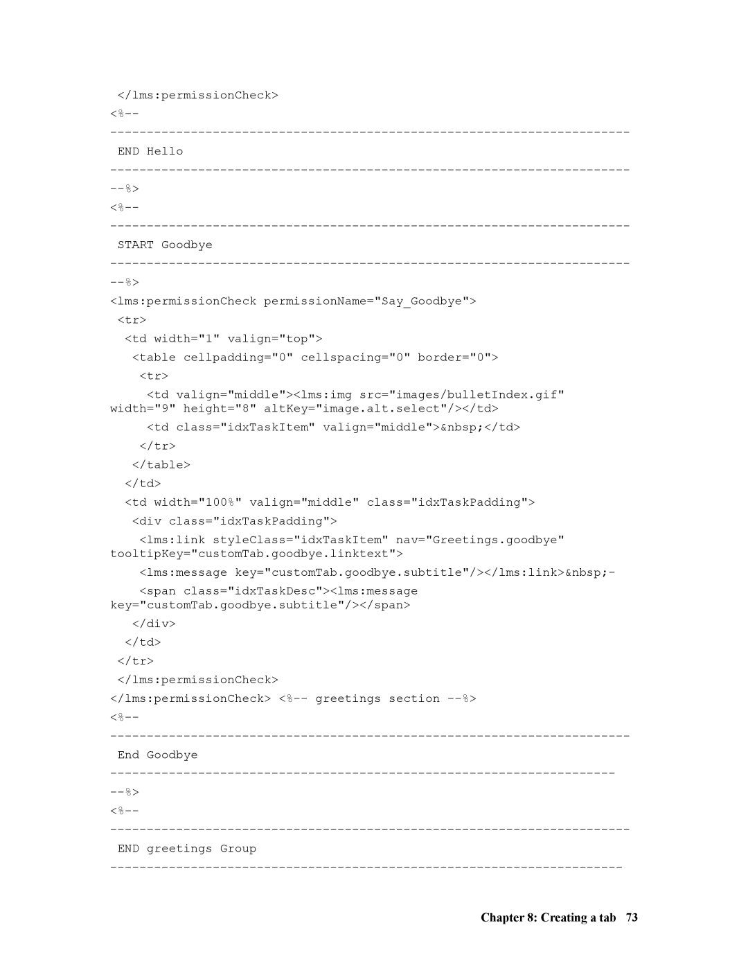 IBM R1 manual Creating a tab 