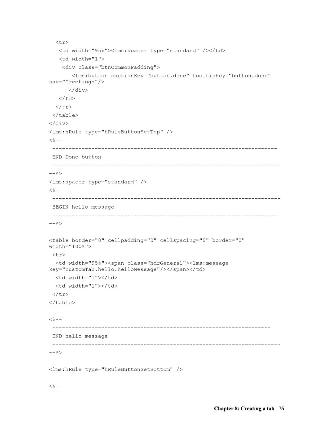 IBM R1 manual Creating a tab 