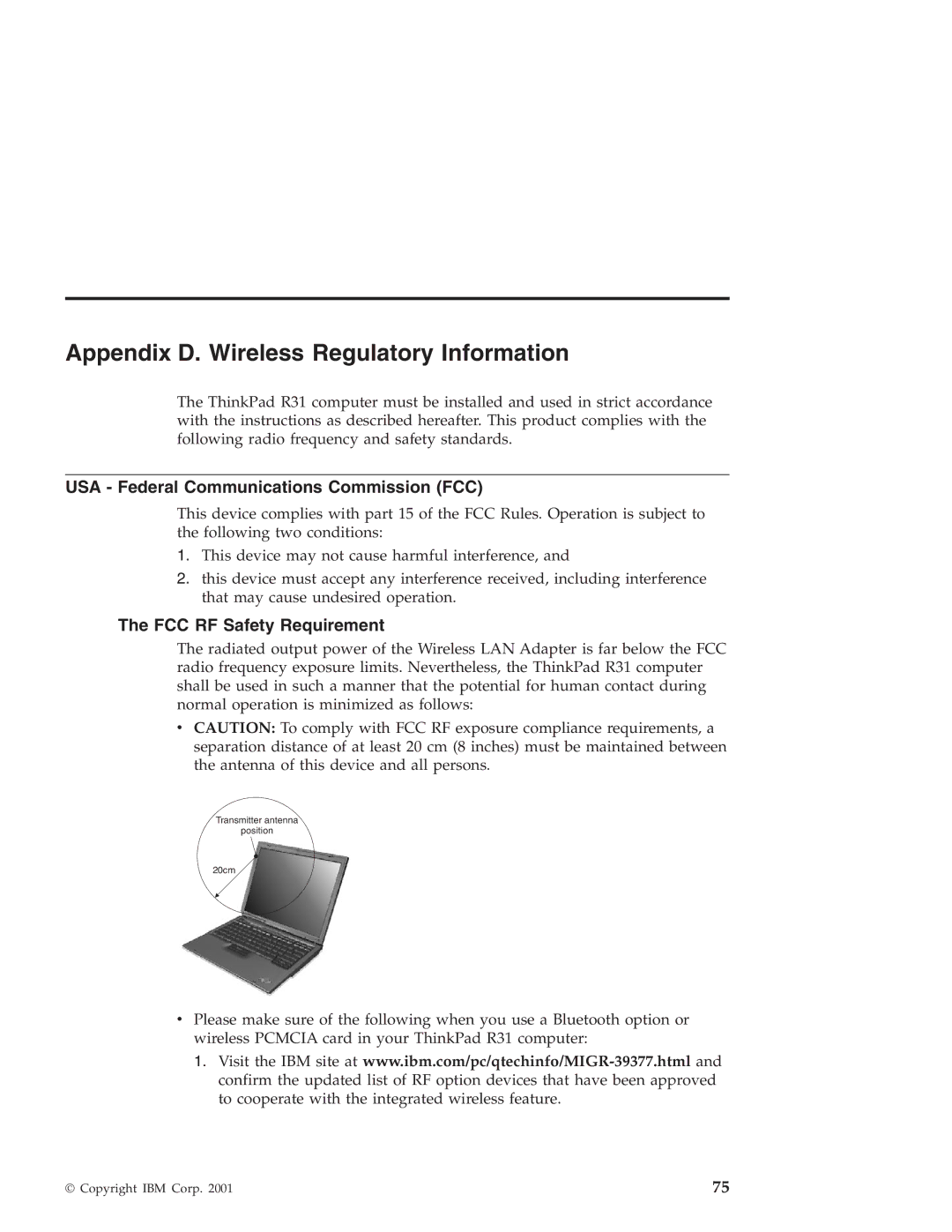 IBM R30 manual 