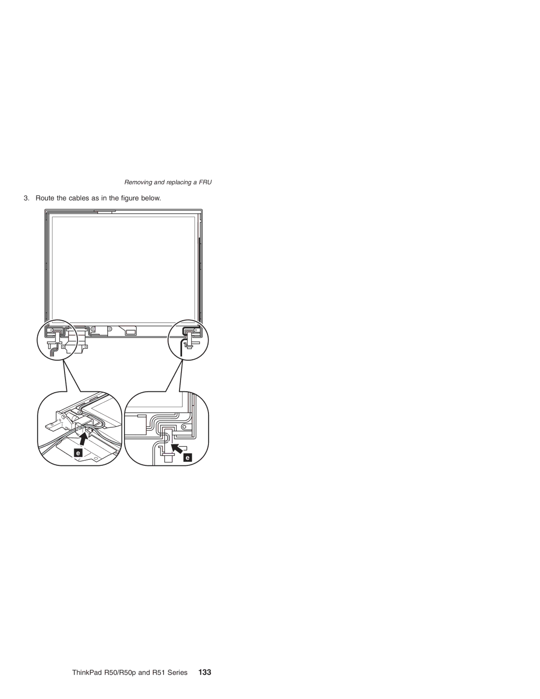 IBM R51 Series, R50p Series, R50 Series manual Removing and replacing a FRU 