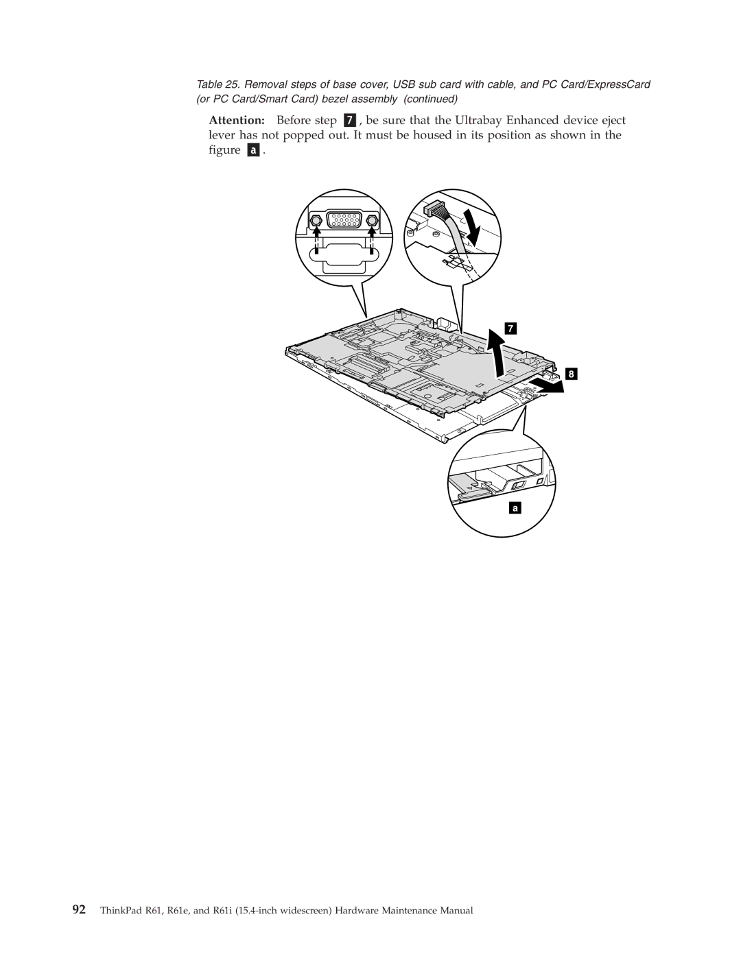 IBM R61E, R61I manual 