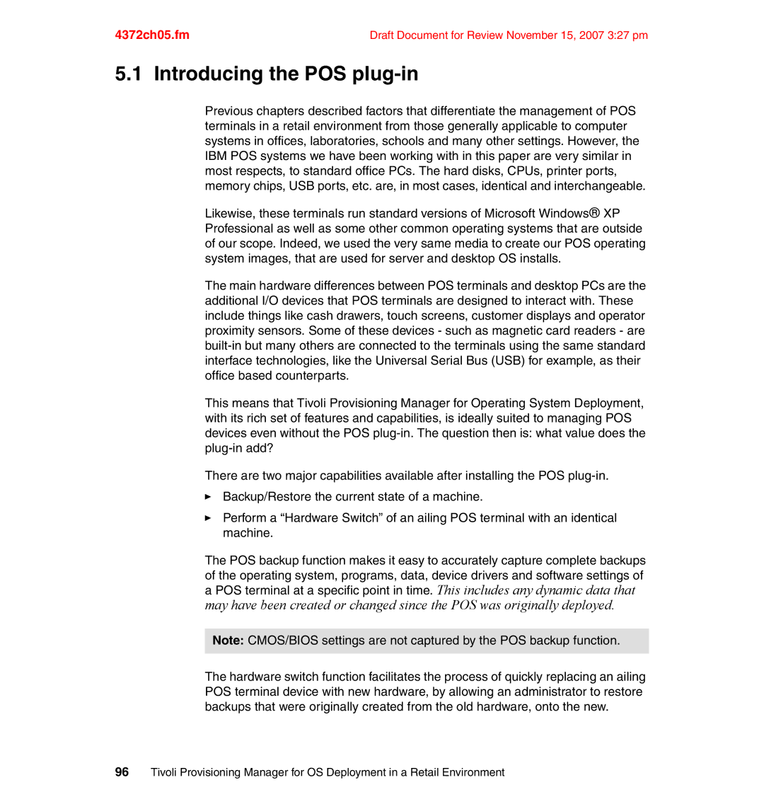 IBM REDP-4372-00 manual Introducing the POS plug-in 