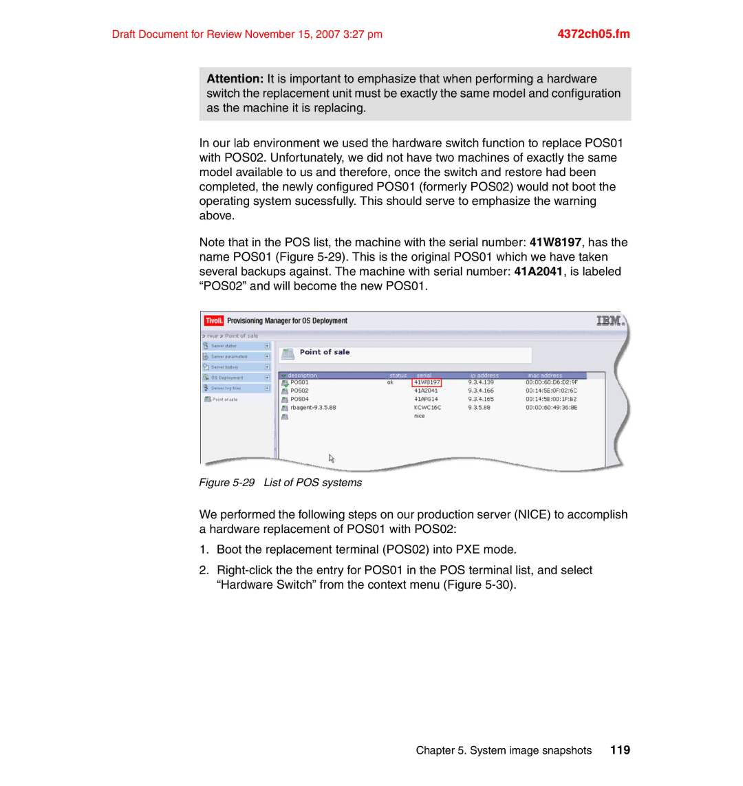 IBM REDP-4372-00 manual List of POS systems 