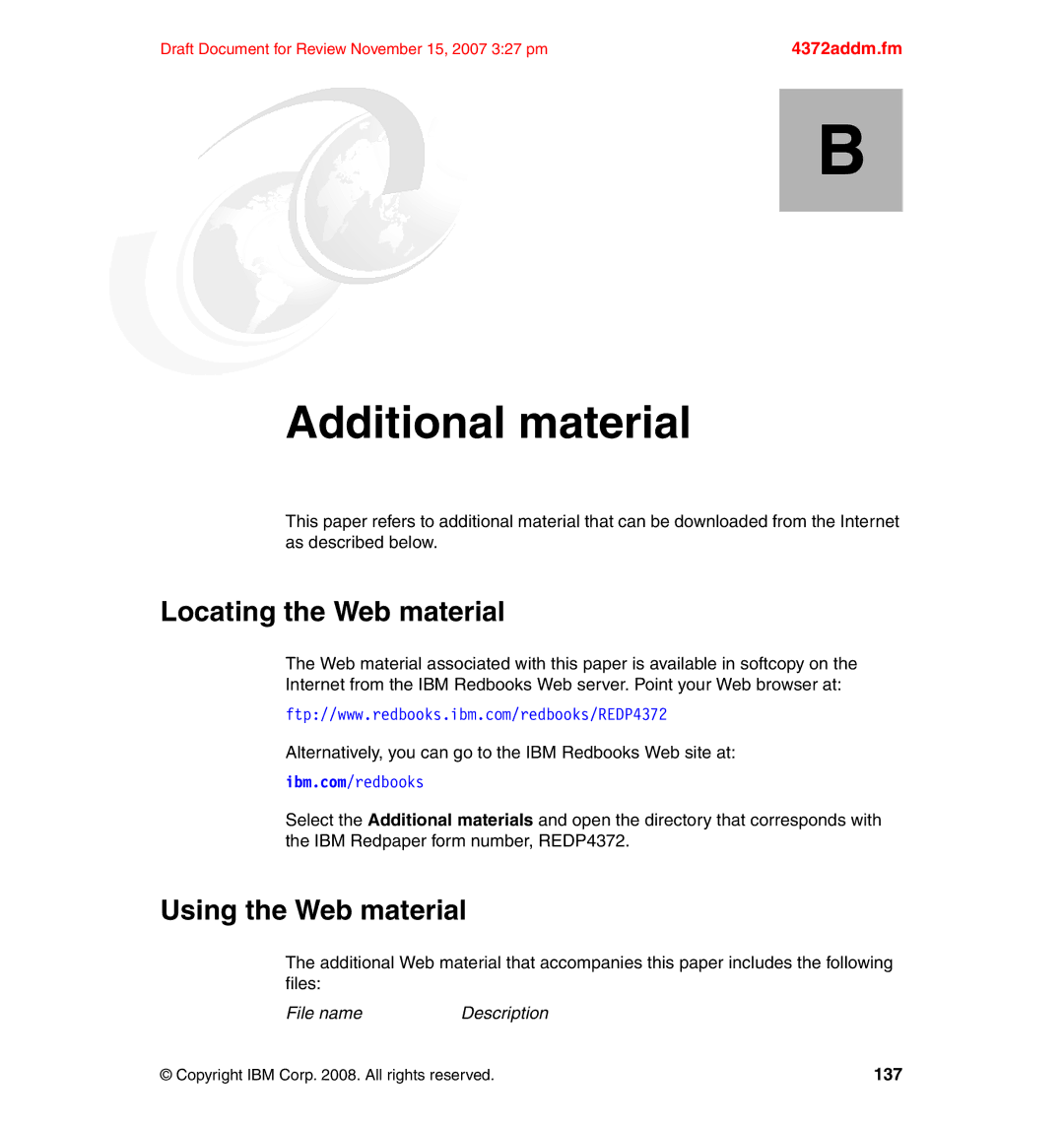 IBM REDP-4372-00 manual Locating the Web material, Using the Web material 