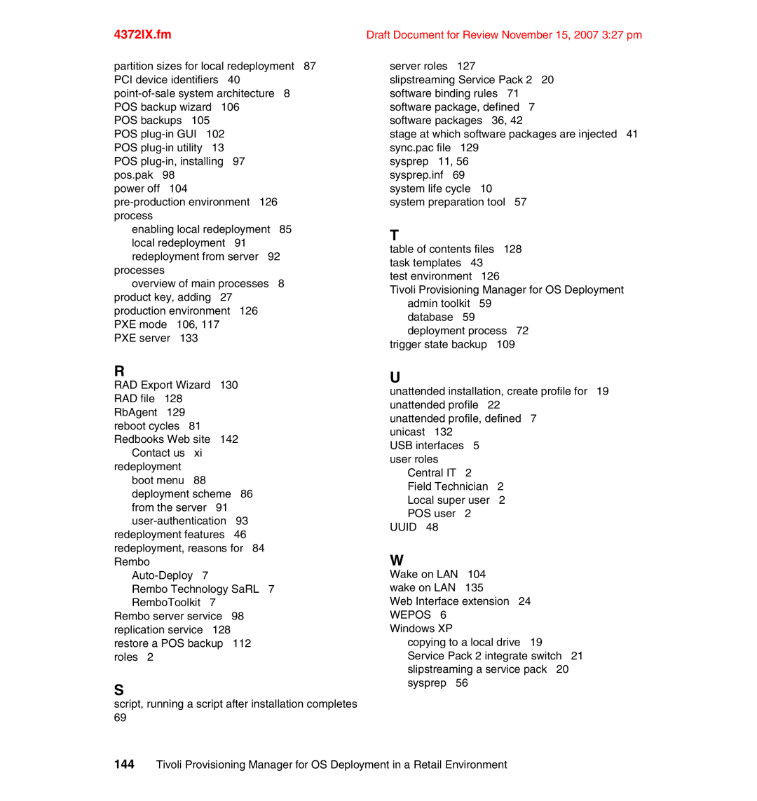 IBM REDP-4372-00 manual Uuid 