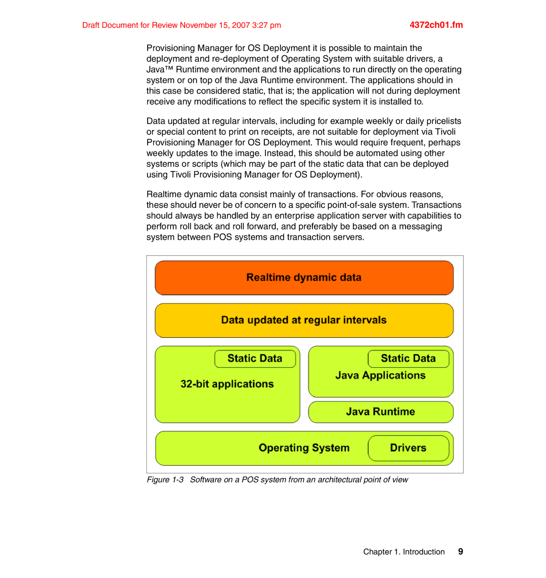 IBM REDP-4372-00 manual Software on a POS system from an architectural point of view 