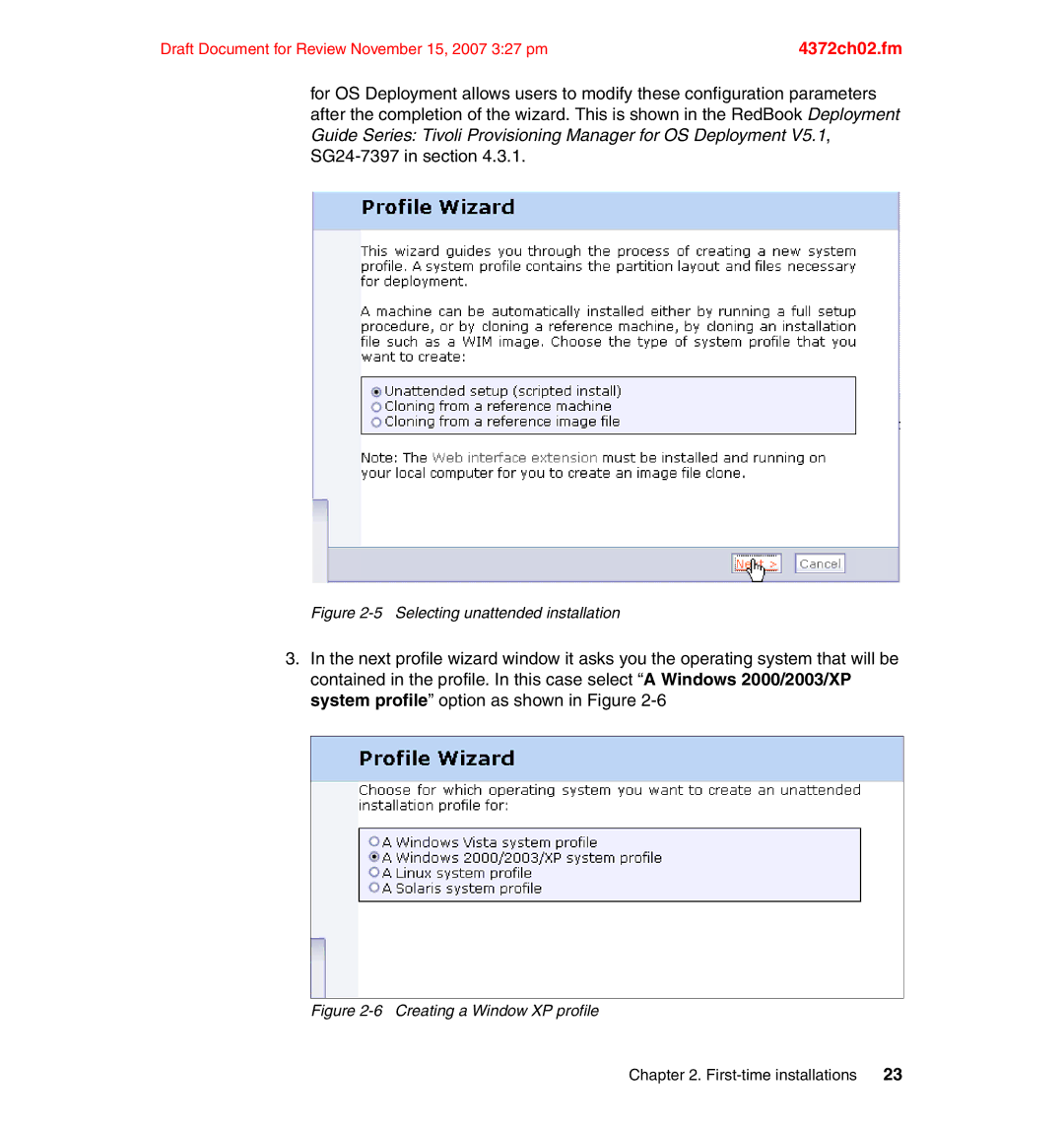 IBM REDP-4372-00 manual Selecting unattended installation 