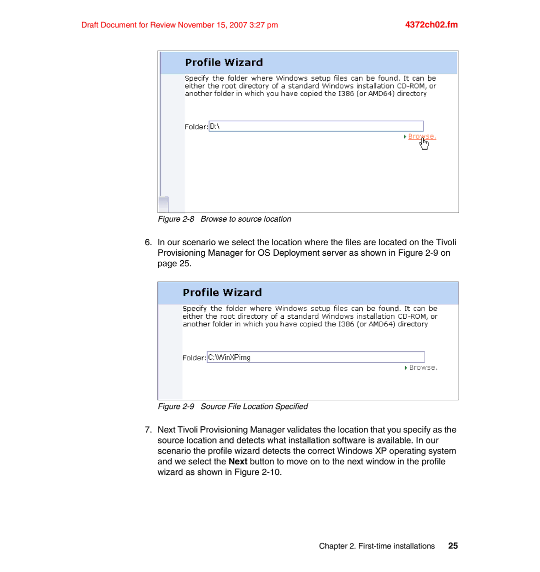 IBM REDP-4372-00 manual Browse to source location 