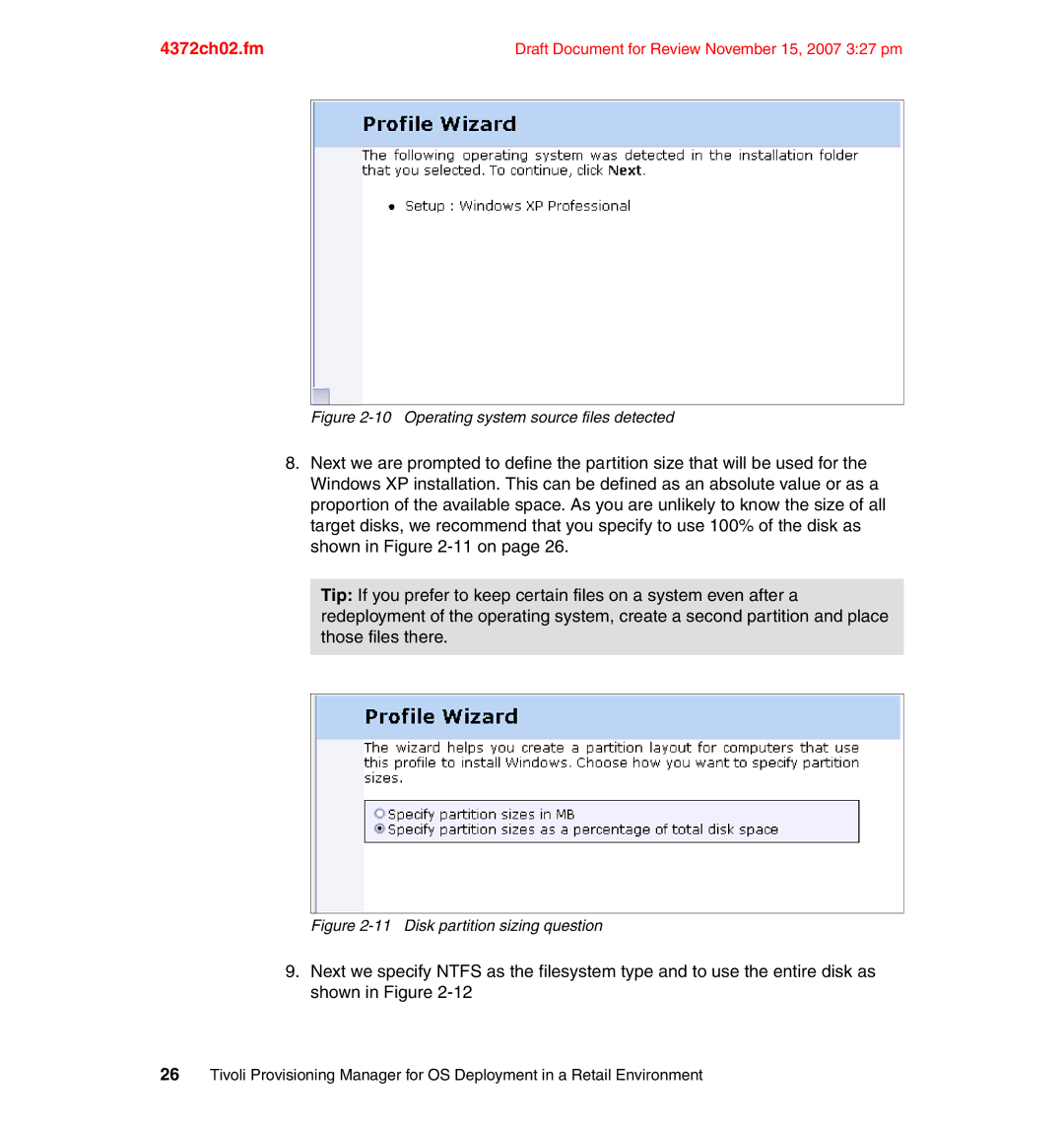 IBM REDP-4372-00 manual Operating system source files detected 