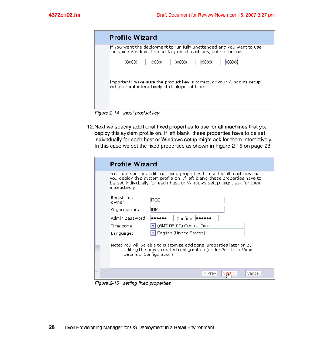 IBM REDP-4372-00 manual Input product key 