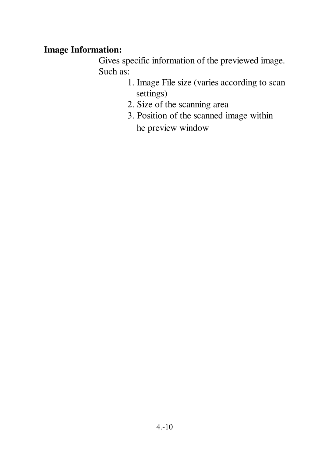 IBM Ricoh FB735 user manual Image Information 